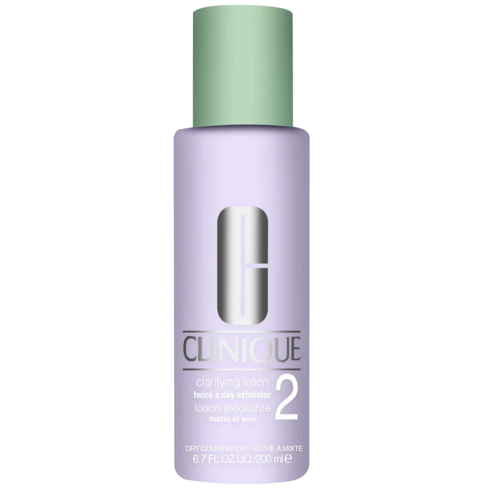 Clinique Clarifying Lotion Twice A Day Exfoliator 2 for Dry and Combination Skin 200ml
