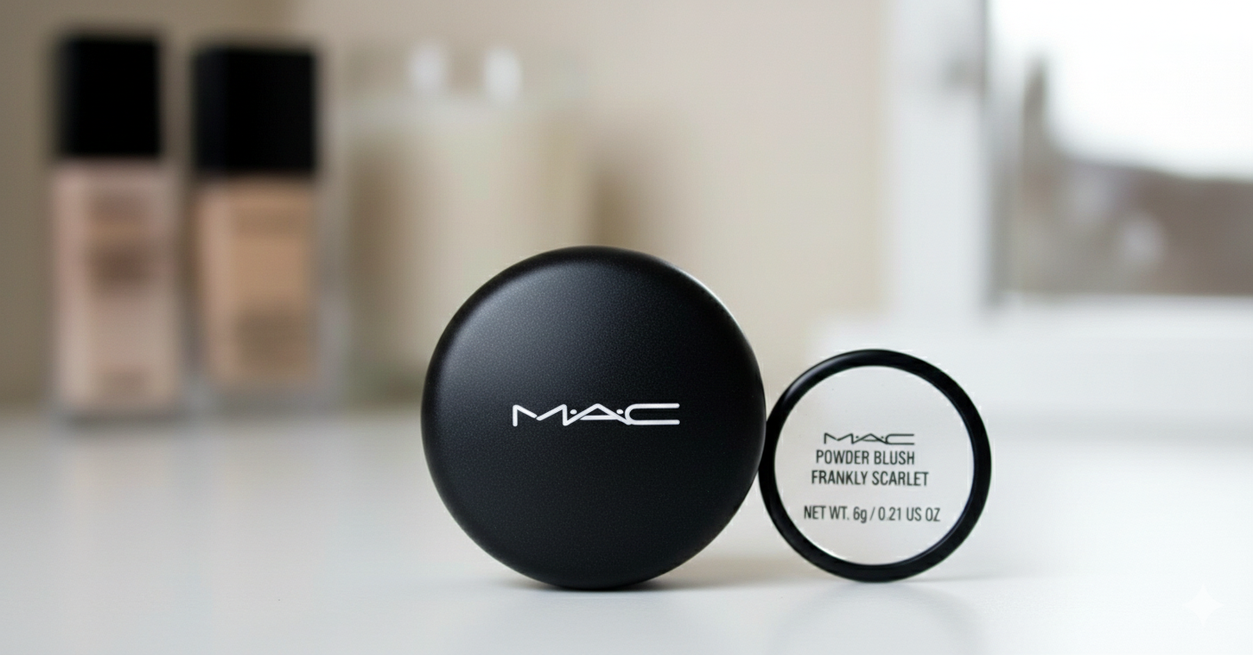 M.A.C Powder Blush Matte Frankly Scarlet